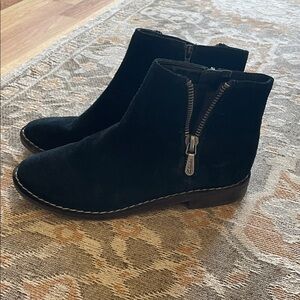 Clarks Black Ankle Booties